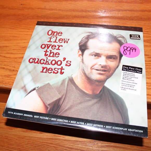 3/$118- new ONE FLEW OVER THE CUCKOO'S NEST Pioneer Special Edition 2-Laserdisc - Picture 2 of 8